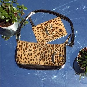 Cheetah Print Purse with Coin Purse